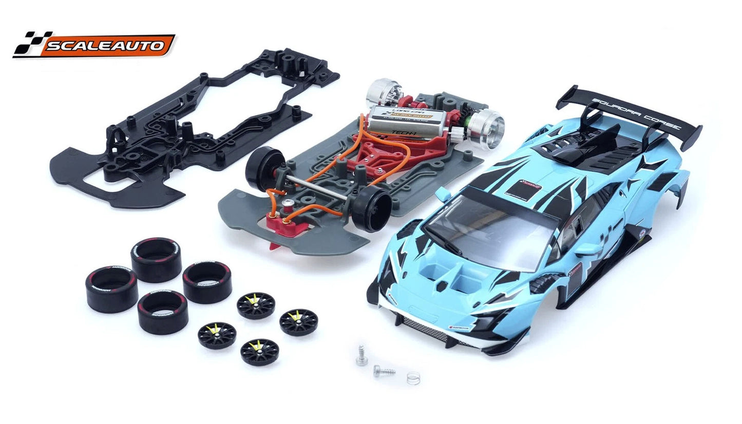 Scaleauto Lamborghini Super Trofeo EVO2 Cup Blue 1/32 Slot Car SC-6427F