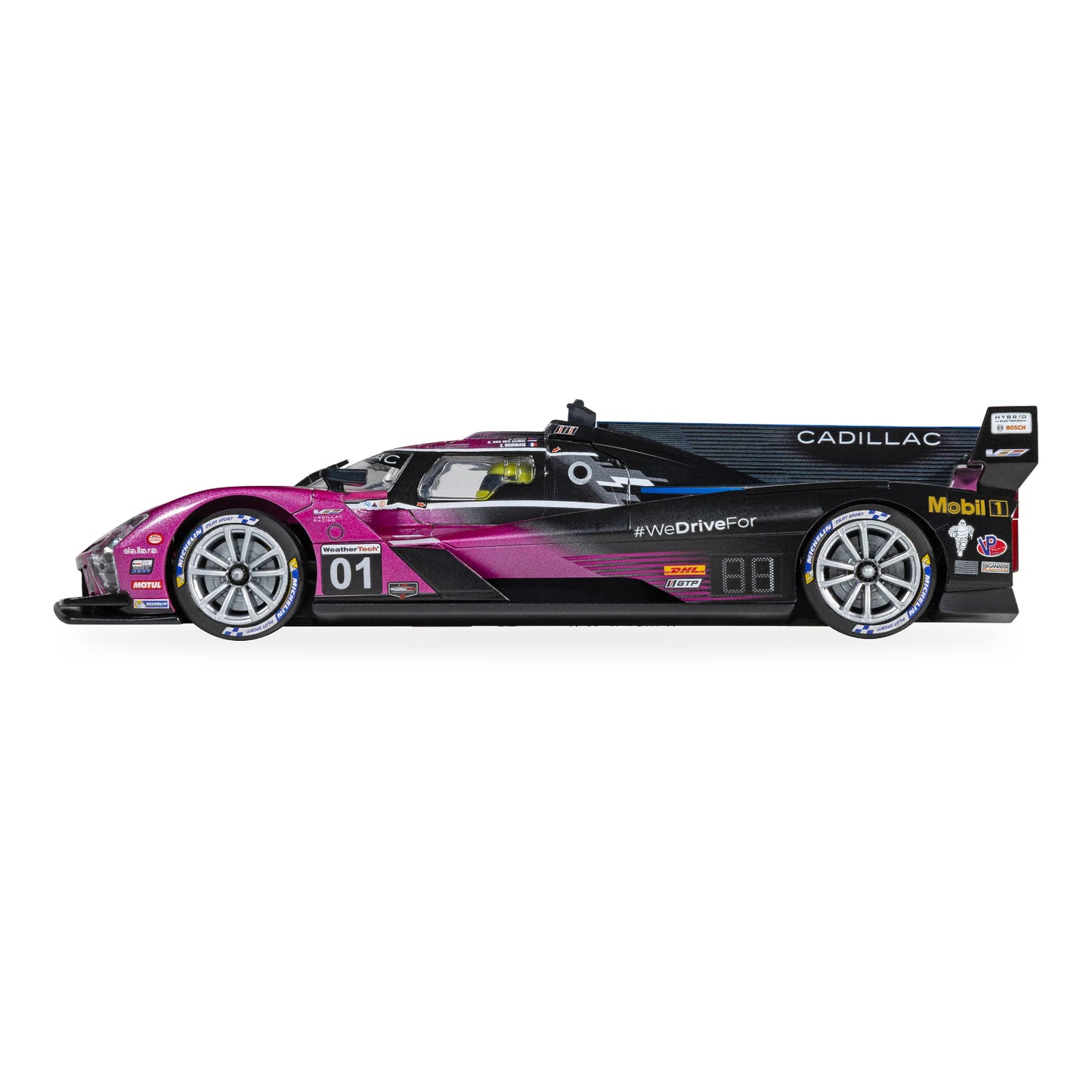 Scalextric C4611 Cadillac V-Series R Road Atlanta 2024 Pink 1/32 Slot Car DPR.