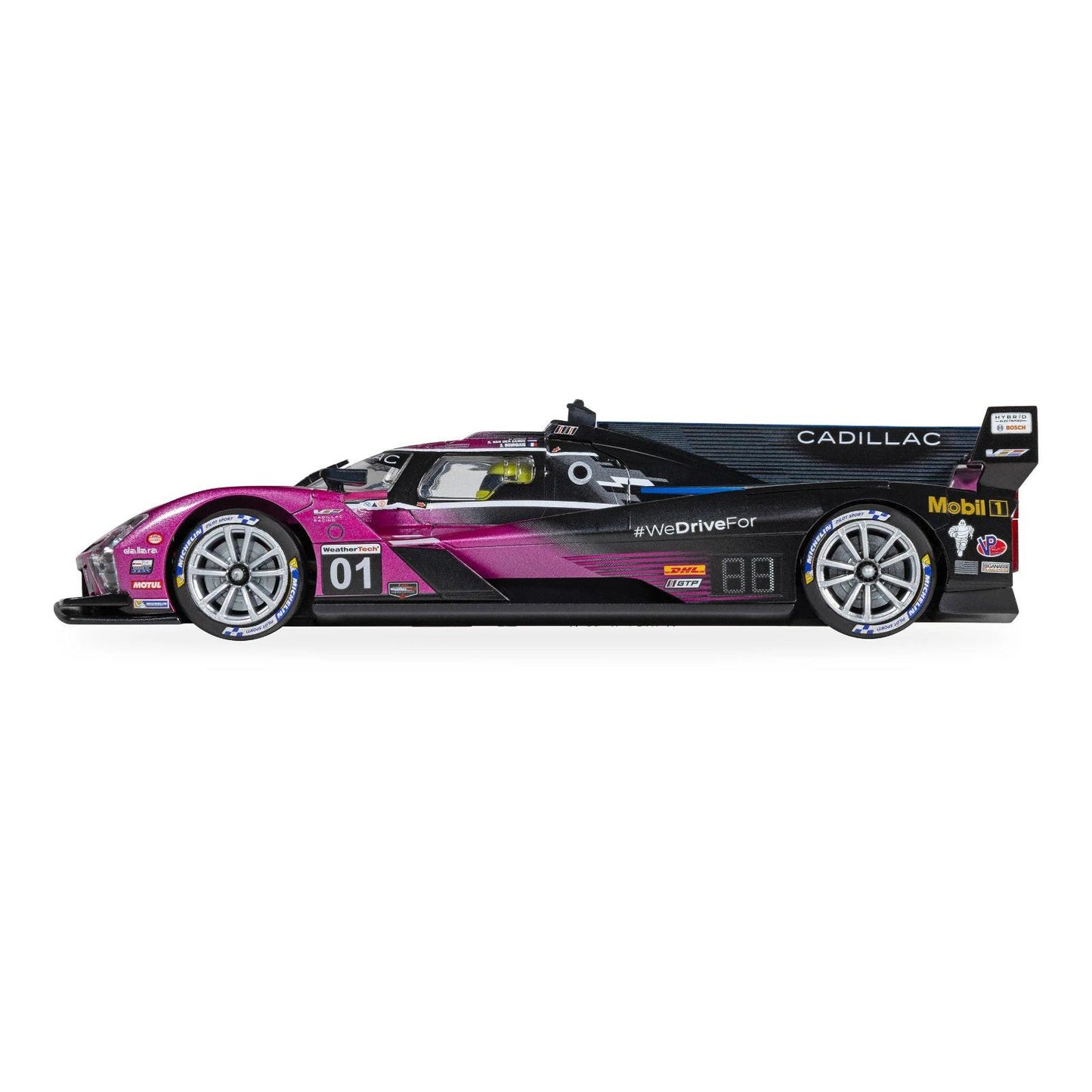 Scalextric C4611 Cadillac V-Series R Road Atlanta 2024 Pink 1/32 Slot Car DPR.