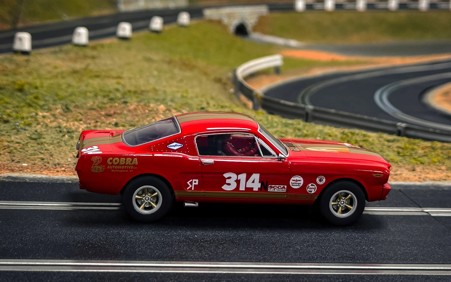 Scalextric Shelby GT350H Ford Mustang 1/32 Slot Car C4658
