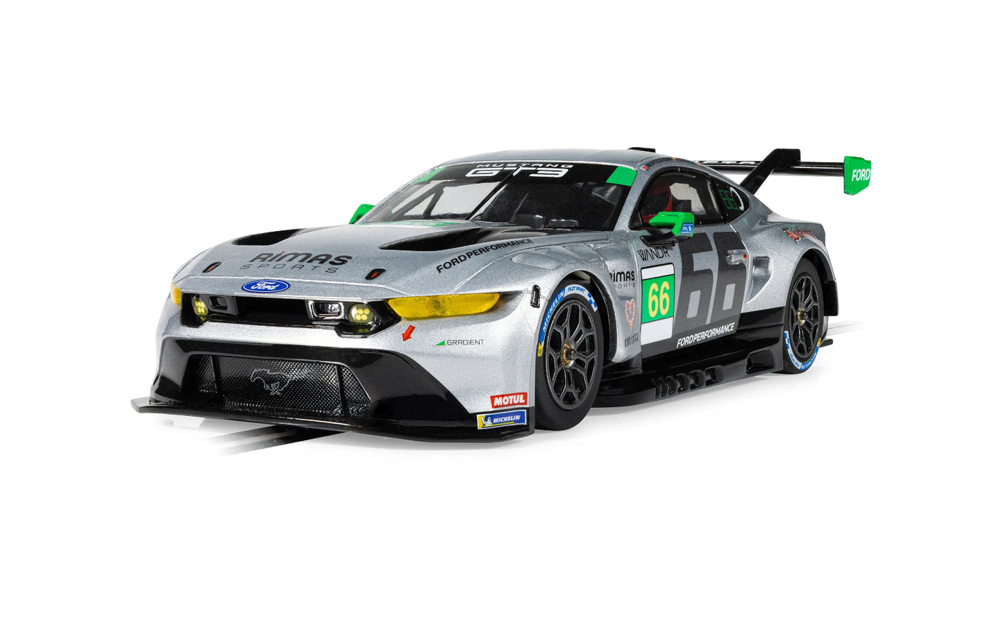 Scalextric Ford Mustang GT3 Daytona 24h 2025 1/32 Slot Car DPR C4662