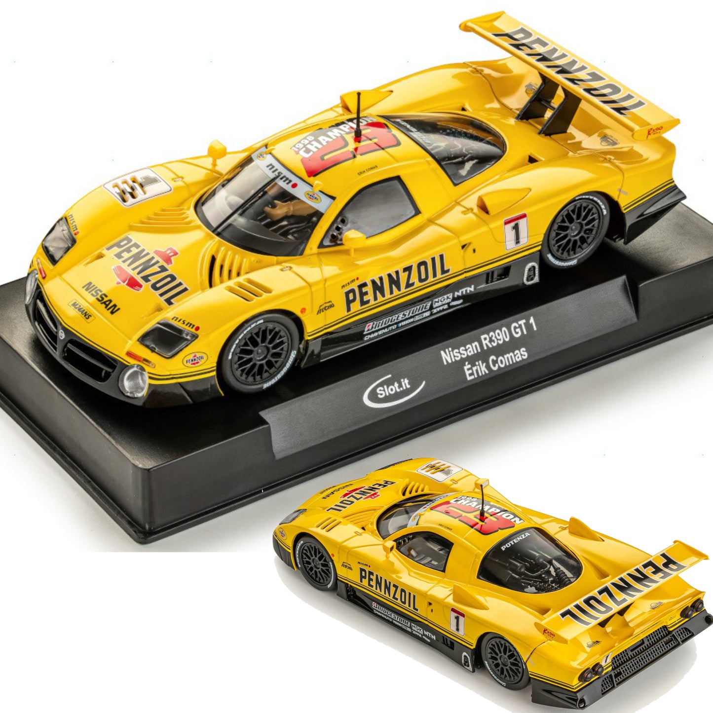Slot.it Nissan R390 GT1 Pennzoil Erik Comas 1/32 Slot Car SICA14F CA14F