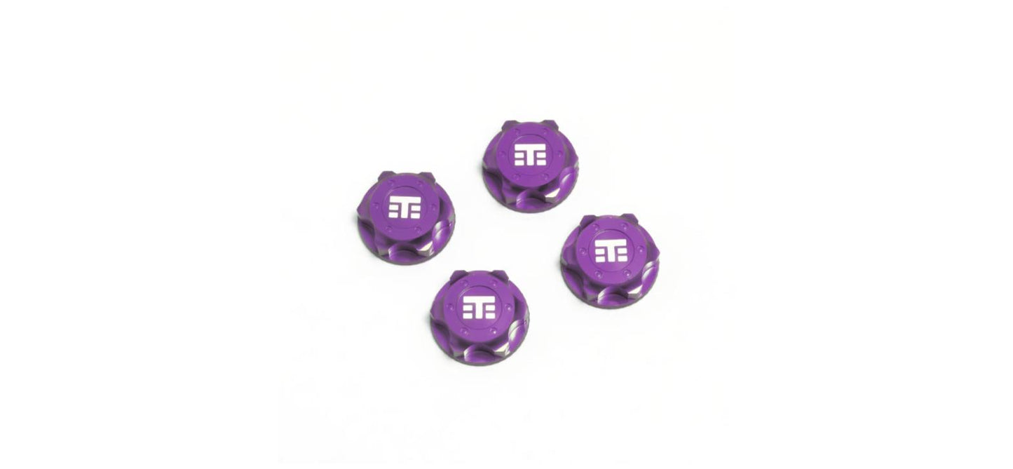 Tekno RC TKR5116BP Wheel Nuts Purple