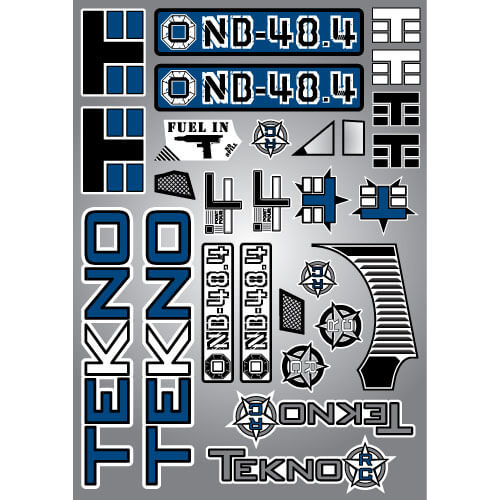 Tekno RC TKR8346 Decal Sheet NB48.4