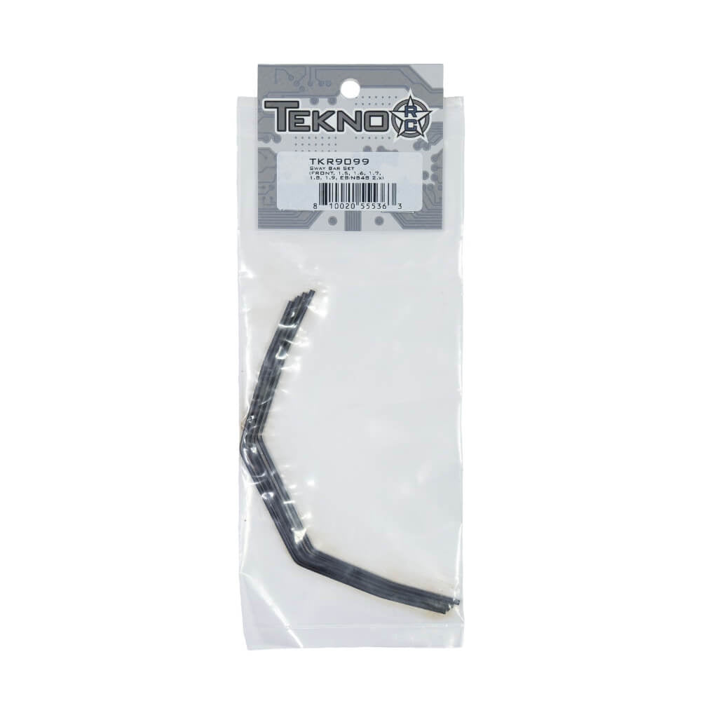 Tekno TKR9099 – Sway Bar Set (FRONT, 1.5, 1.6, 1.7, 1.8, 1.9, EB/NB48 2.x).