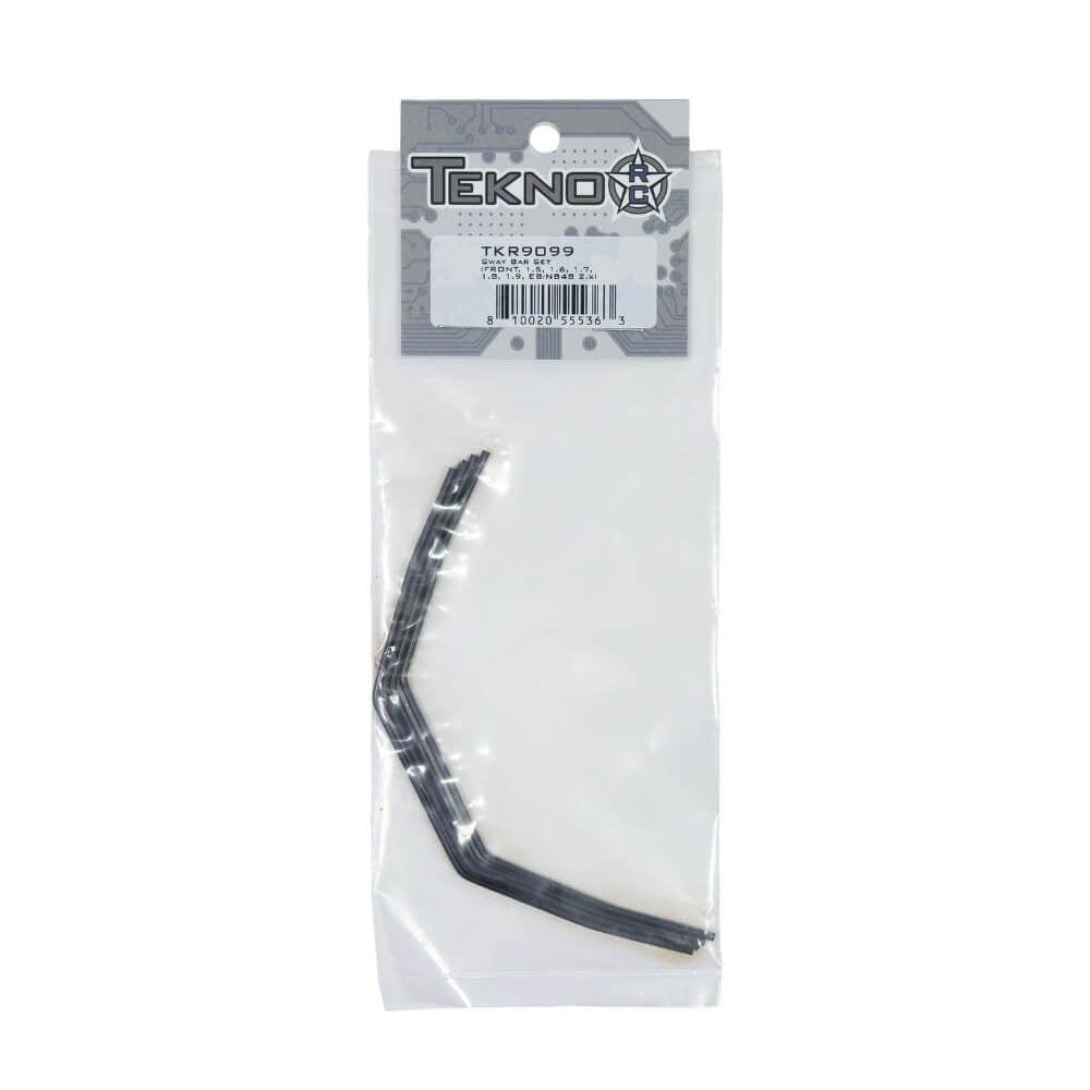 Tekno TKR9099 – Sway Bar Set (FRONT, 1.5, 1.6, 1.7, 1.8, 1.9, EB/NB48 2.x).