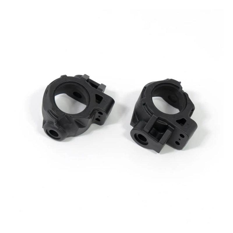 Tekno RC 9141C Adjustable Ackerman Spindles (3° incline, -2mm axle, EB/NB 2.1+)