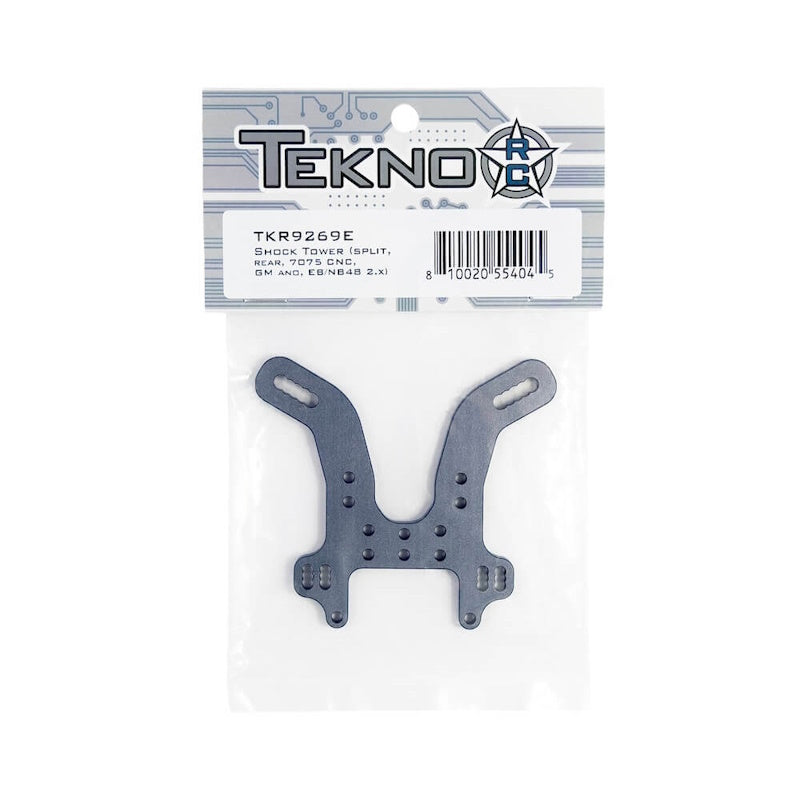 Tekno RC 9268E – Shock Tower (Split, front, 7075 CNC, GM ano, EB/NB48 2.x)