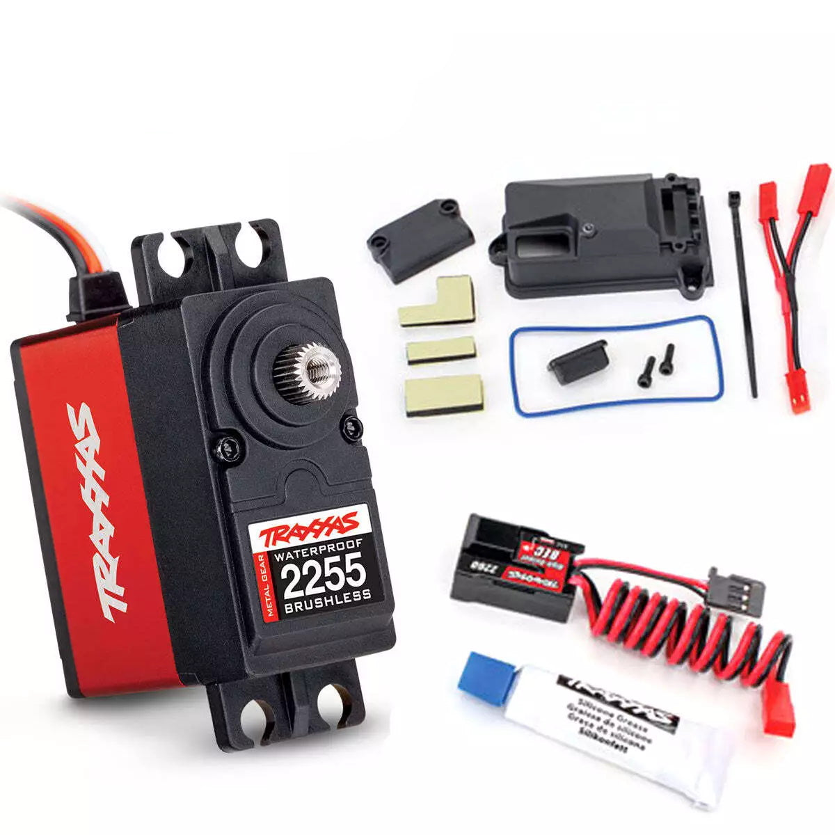 Traxxas 2255 + 2262 + 8247X Digital High Torque 400 Servo PLUS BEC