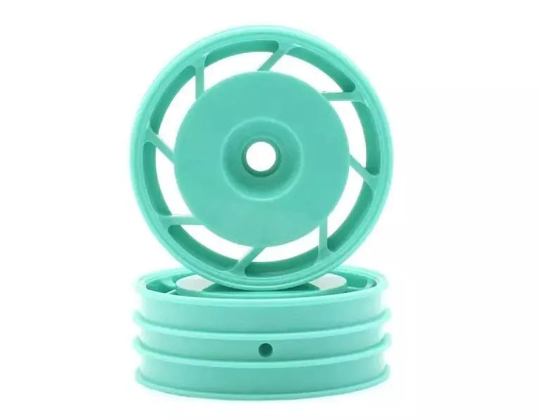 Kyosho UTH001GR 8D Front Wheel 50mm (PeppermintGreen/2p/Ultima)