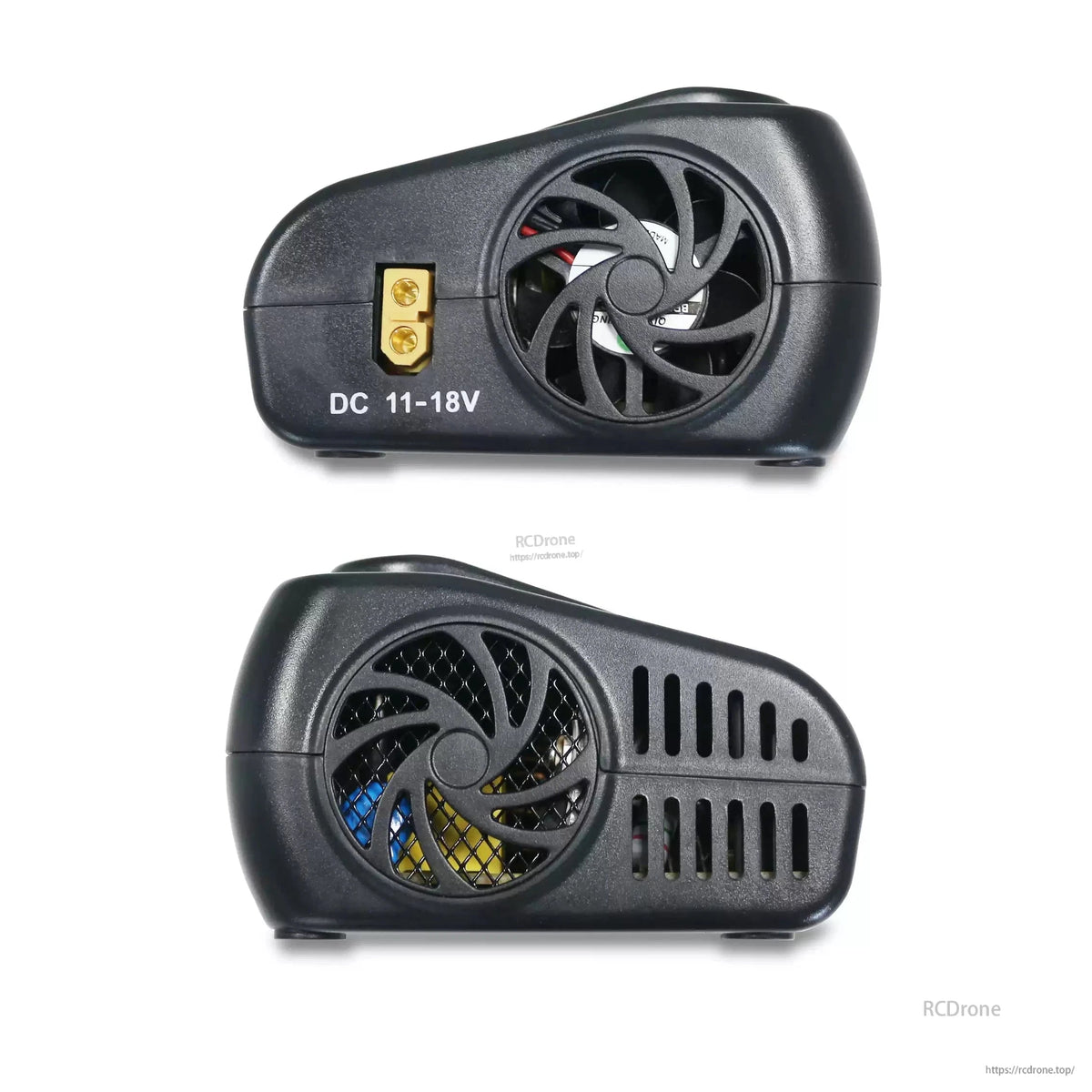 Ultra Power UP100AC Plus charger side view