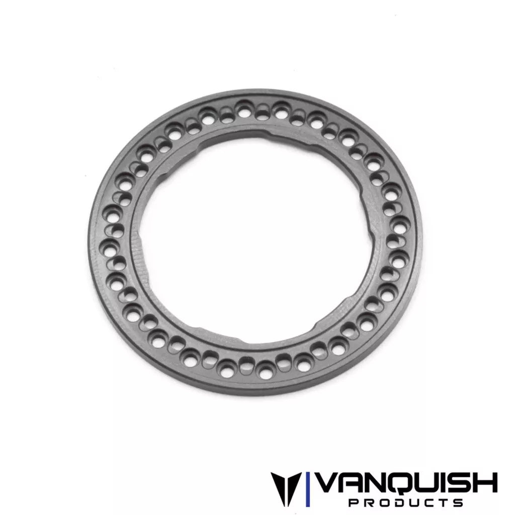 Vanquish VPS05162 1.9 Dredger Beadlock Anodized - Grey
