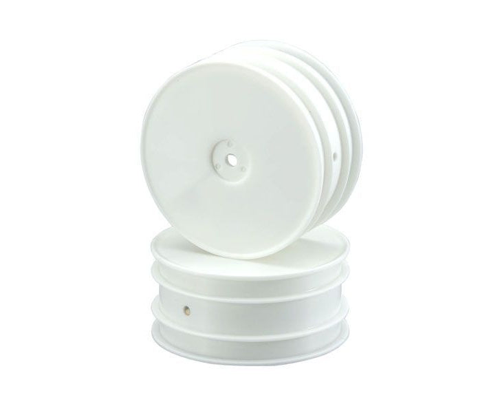 Kyosho W5201W 12mm Hex 2.2" 4WD FRONT Wheels (RB7) (2) (WHITE).
