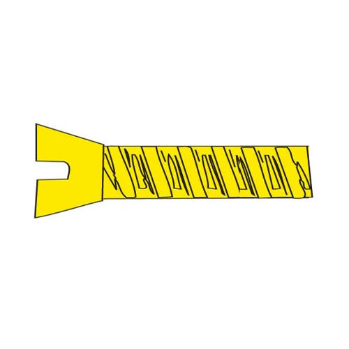 Woodland Scenics H842 1/4in Long Hob-Bits 00-90 Flat Head Screws Brass (5) - PowerHobby