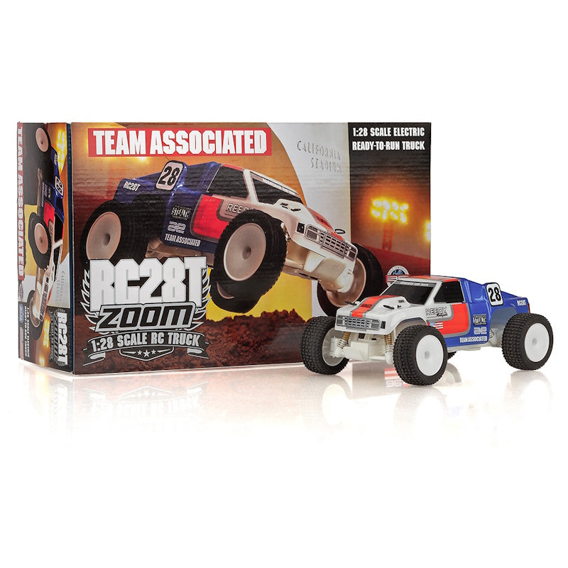 Team Associated 20167 RC28T Zoom 1/28 RTR 2WD Micro RC10T Truck Kit