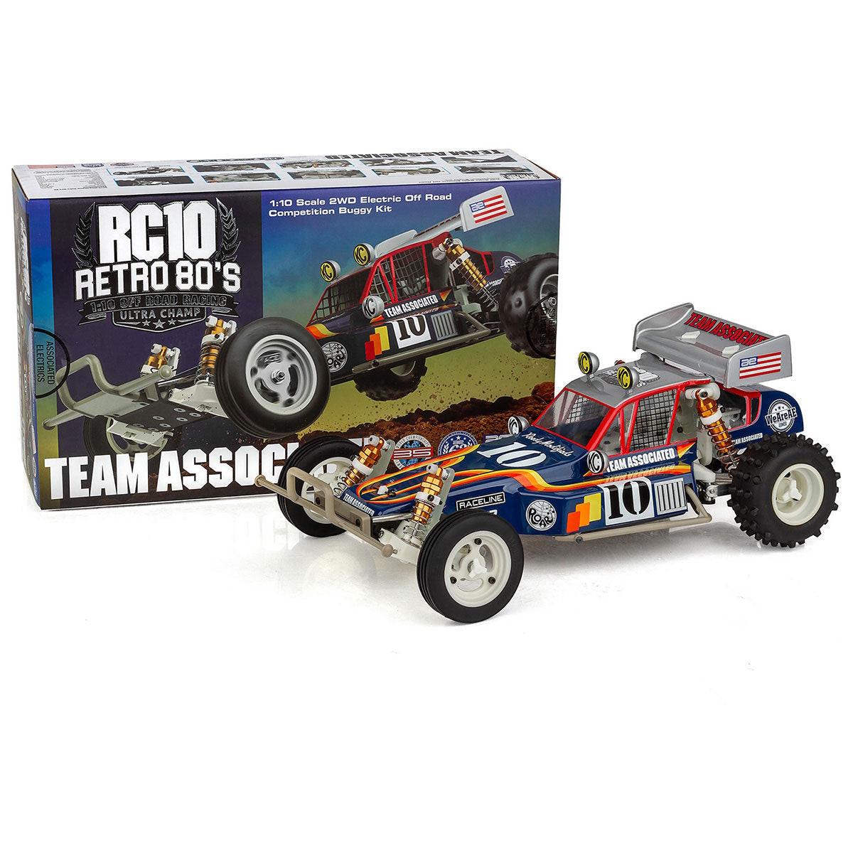 Team Associated 6050 RC10 Retro 80's Ultra Champ 1:10 Electric 2WD Buggy Kit.