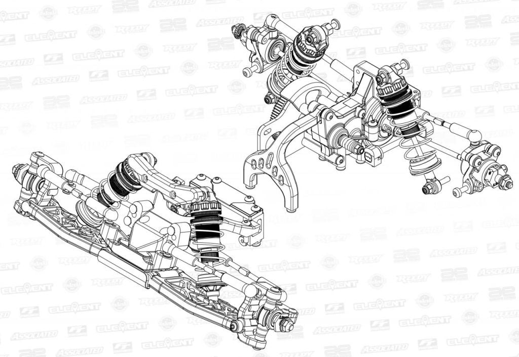 Associated 90053 RC10B6 Builder's Support Kit 2