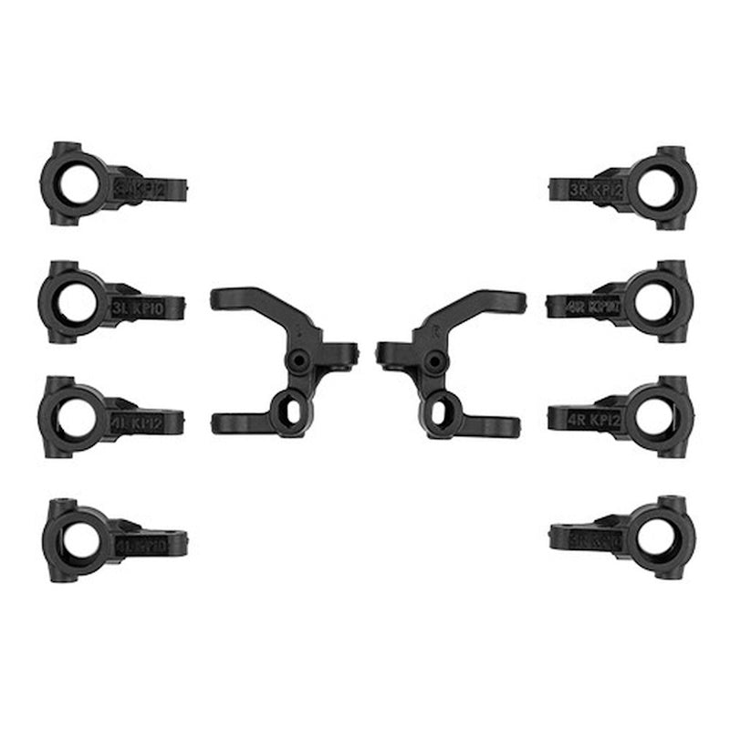 Team Associated 92576 RC10B7.1 Caster and Steering Block Set