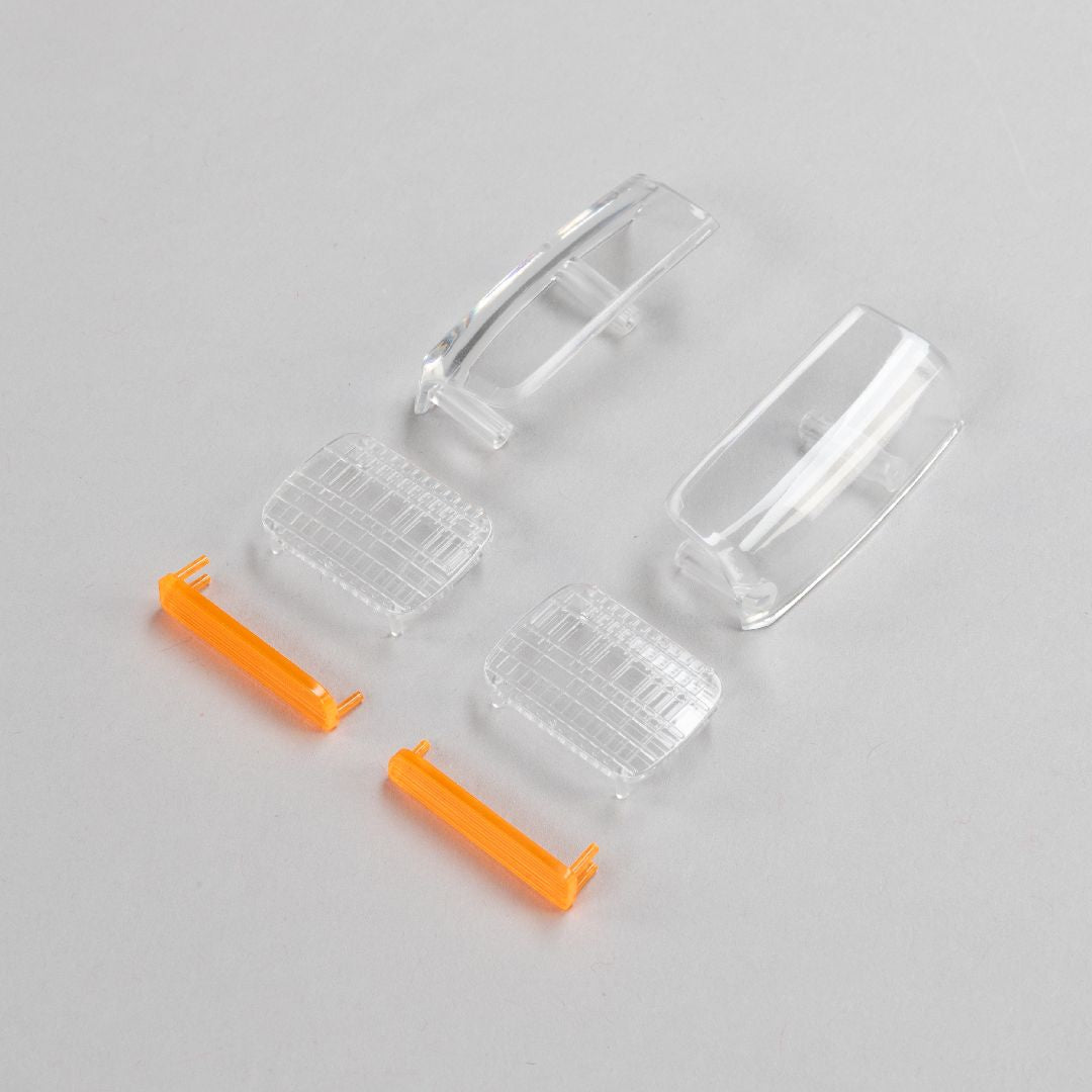 Axial AXI-4511 Headlight Taillight Lens Set SCX10 III Jeep Cherokee XJ