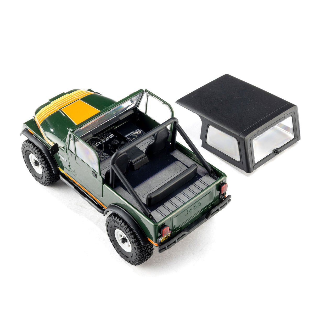 Axial SCX30 Jeep CJ-7 Renegade rear view