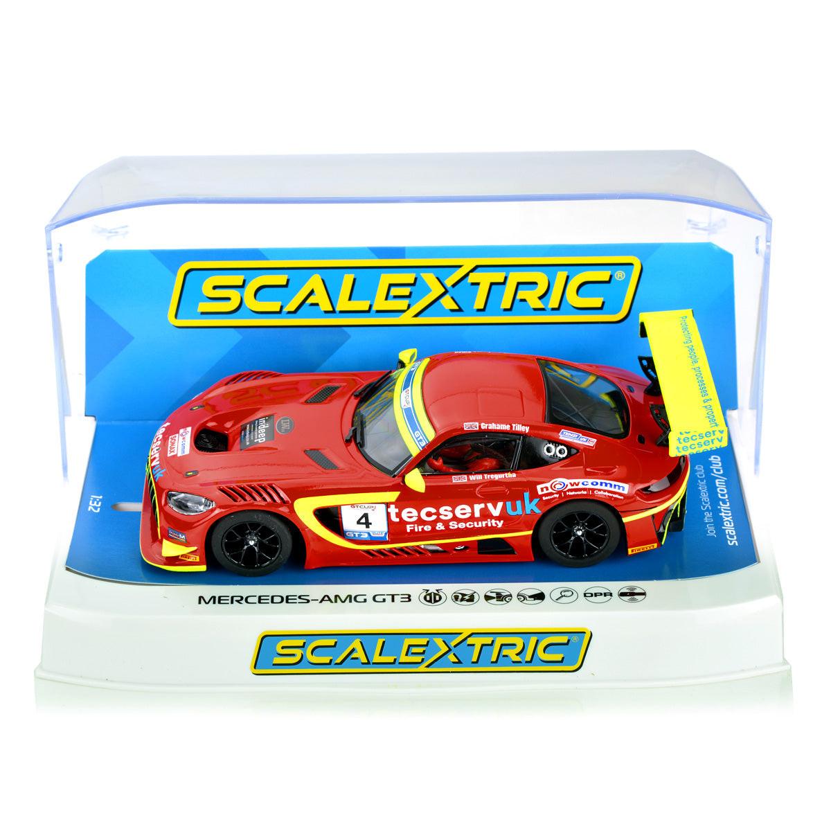 Scalextric Mercedes-AMG GT3 Tecserv UK 1/32 Slot Car C4332
