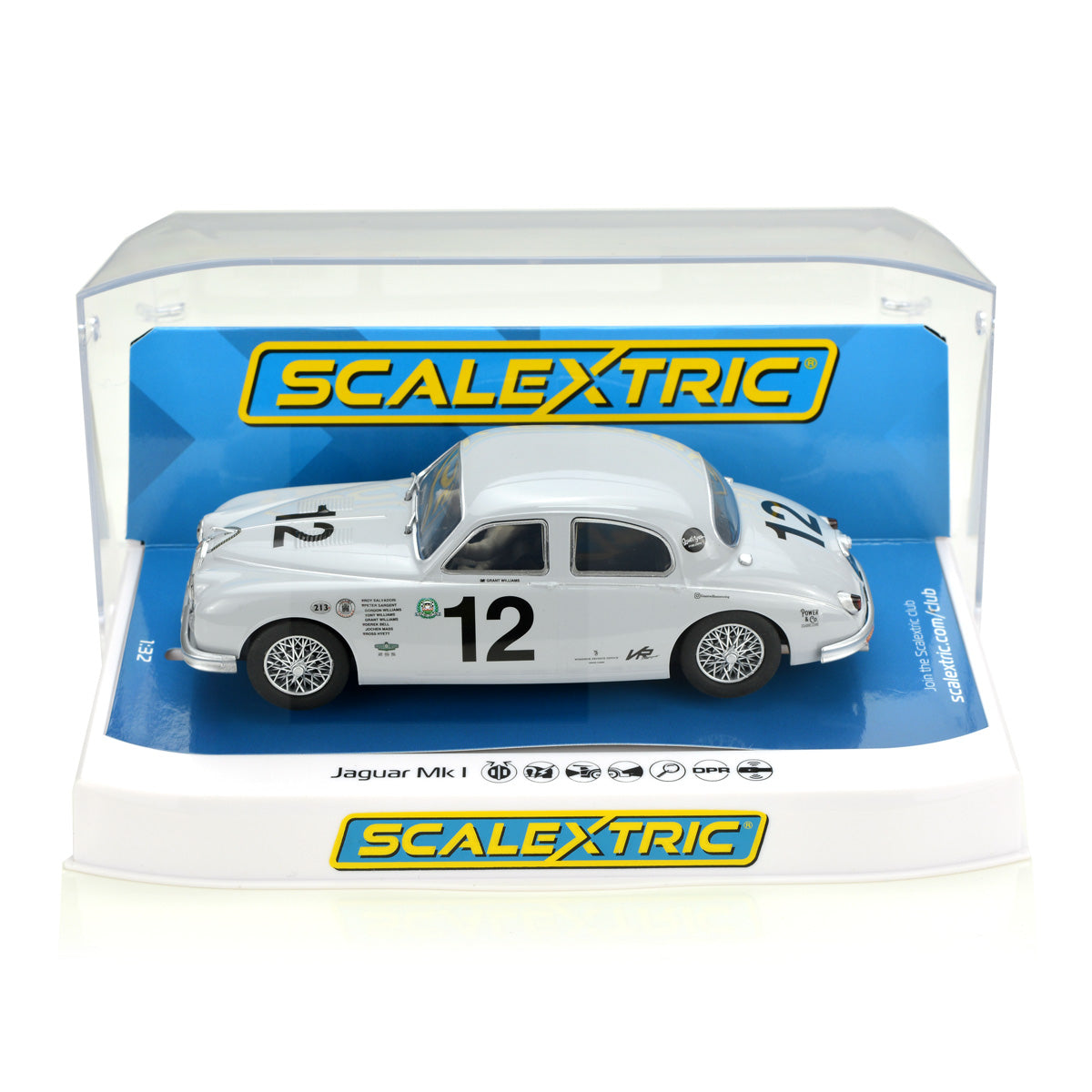 Scalextric C4419 Jaguar MK1 BUY1 Goodwood 2021 1/32 Slot Car DPR - PowerHobby