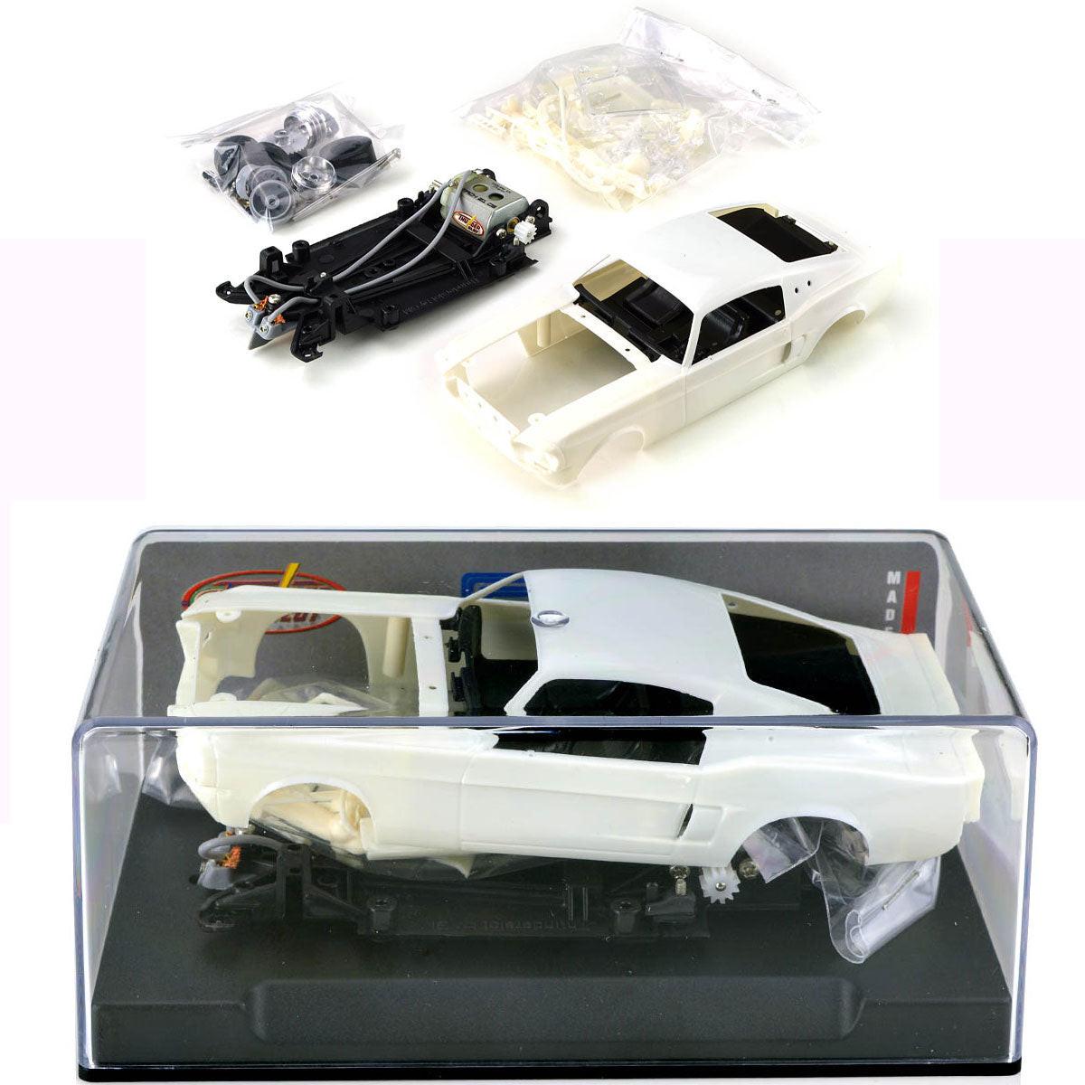 ThunderSlot 1967 Ford Shelby Mustang GT350 White Kit Thunder 1/32 