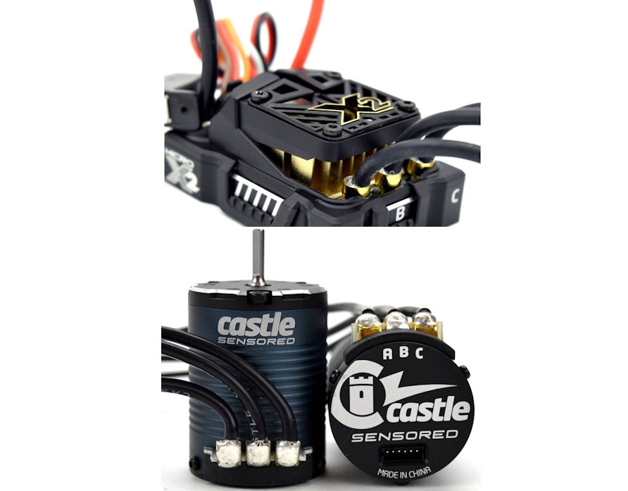 Castle Creations Mamba Micro X2 16.8V WP Sensored ESC w/1406-2280KV Motor