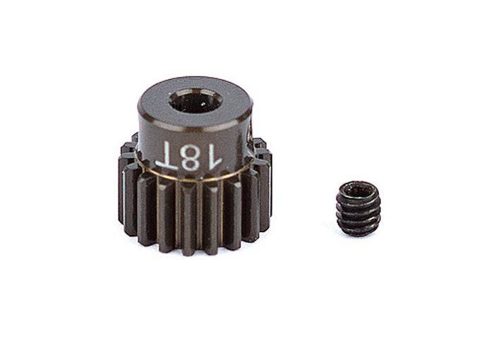 Associated 1336 FT Aluminum Pinion Gear 18T 48P 1/8" Shaft RC10 - PowerHobby