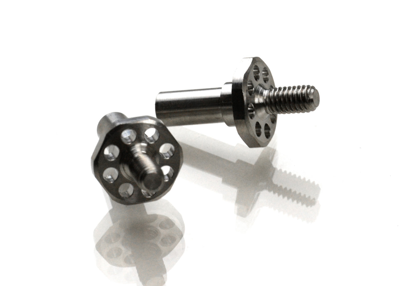 Exotek 2013 losi 22 Drag Front Wide Axles, Titanium