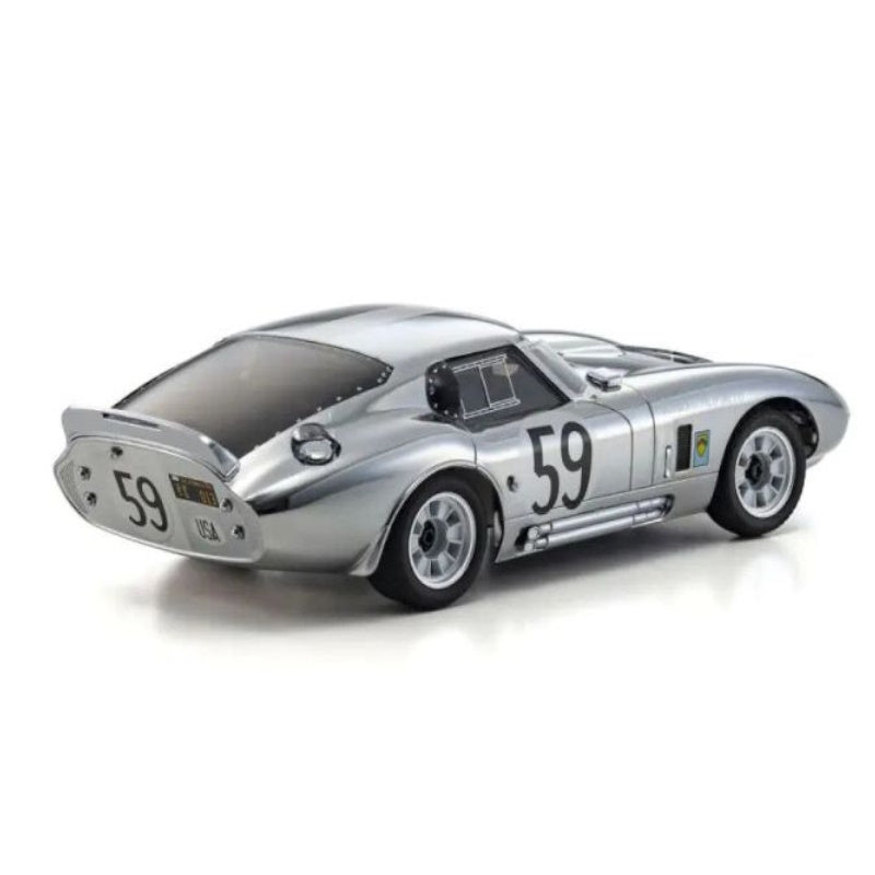 Kyosho 66611C 1/28 First Mini-Z Chrome Shelby Cobra Daytona