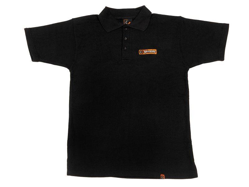 HPI 107472 - HPI Classic Polo Shirt (XL) (BLACK/ADULT) - PowerHobby