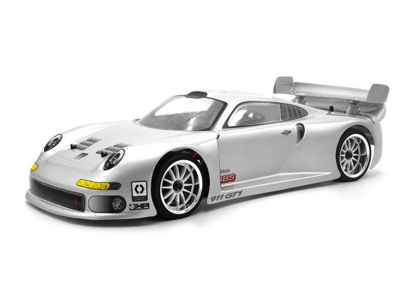 HPI 160793 Porsche 911 GT1 Touring Car Body (Clear) (200mm) 1/10.