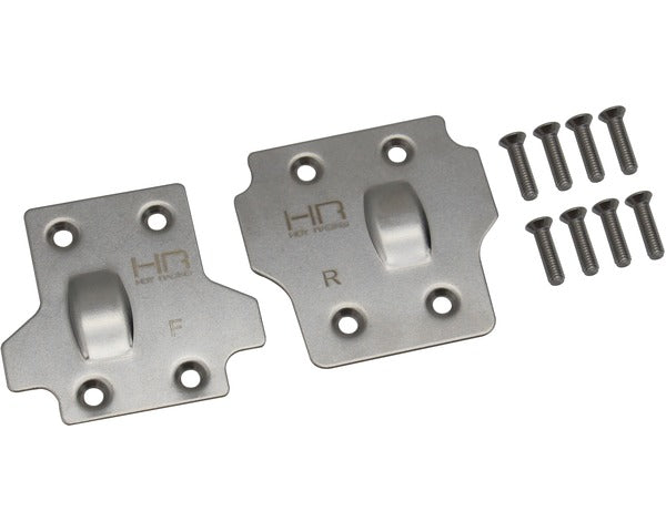 Hot Racing Stainless Steel Skid Plate Set, for Arrma Kraton/ Outcast/ Talion