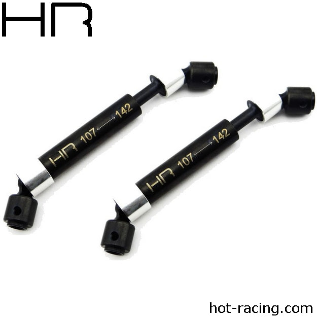 Hot Racing Steel Center Drive Shaft for Axial SCX10, Wraith, AX10, & Tamiya CC01