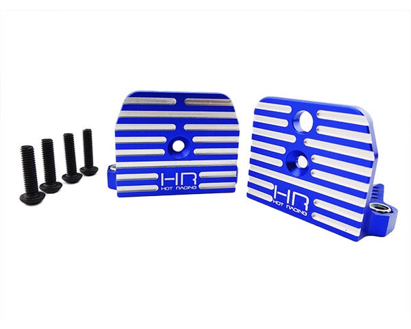 Hot Racing Aluminum Motor Mount for Traxxas X-Maxx, Blue