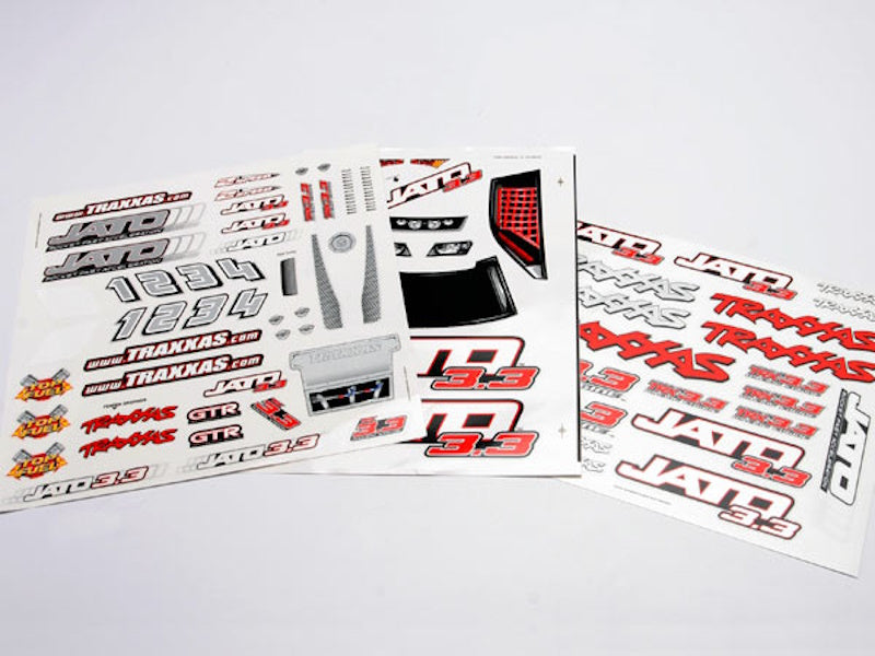 Traxxas 5513 Decal Sheet for Jato