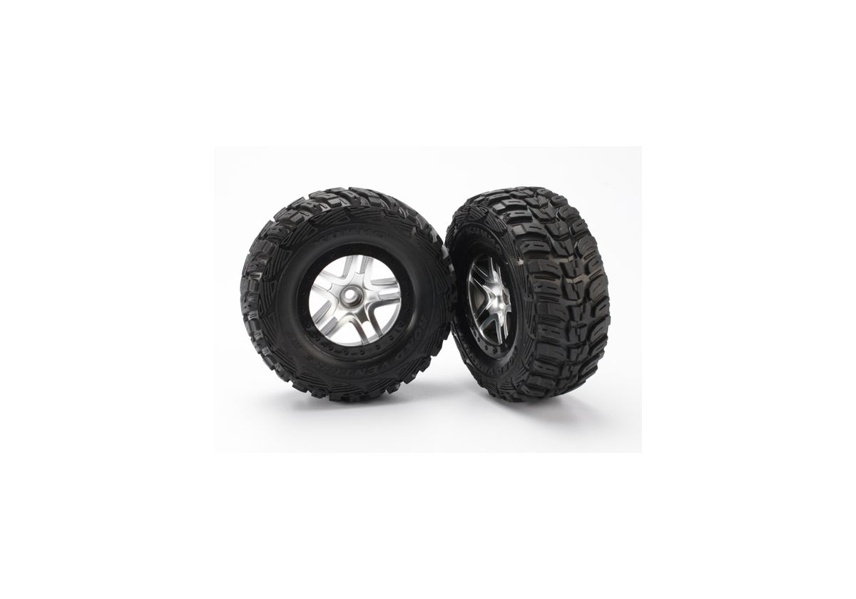 Traxxas 5882 Split-Spoke Kumho Tires Front