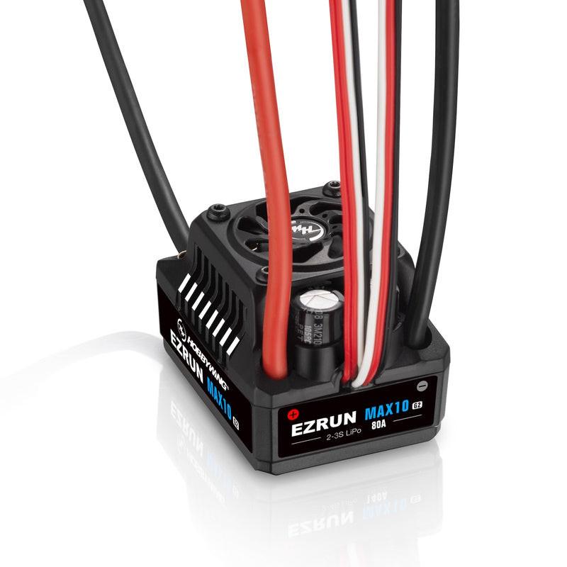 Hobbywing 30102604 Ezrun Max10 G2 ESC 80A w/XT60 Plug - PowerHobby