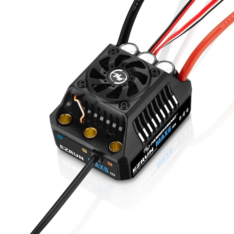 Hobbywing 30105100 Ezrun Max6 G2 Sensored Brushless Waterproof ESC (3-8S)