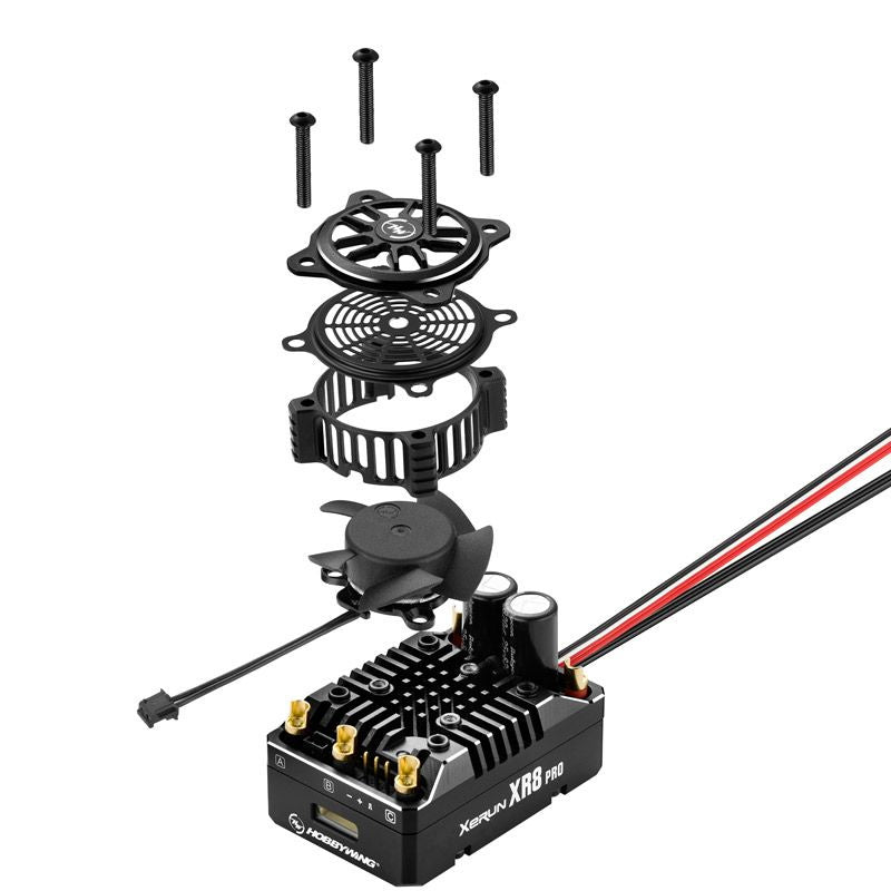 Hobbywing HWI30113400 Xerun XR8 Pro G3 200a 1/8 Competetion ESC - PowerHobby