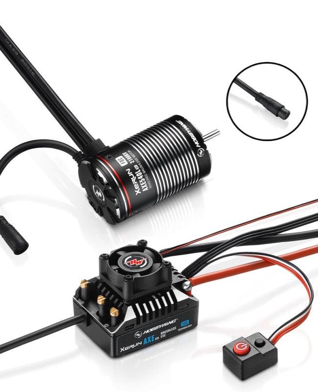 Hobbywing 38020312 Xerun Axe 540l R2 System for Rock Crawler Combo Axe 540l-21 - PowerHobby