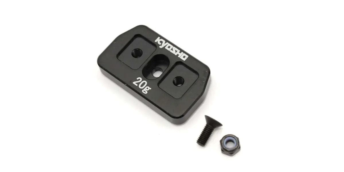 Kyosho IFW605B-20 Rear Chassis Weight (20g/MP10/MP9e EVO)