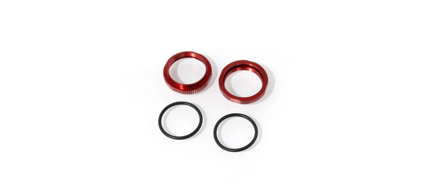 Tekno RC TKR6013BR Shock Adjustment Collars Red