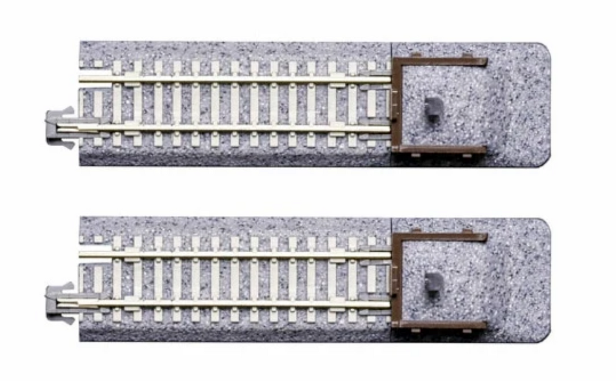 Kato 20-067 Concrete Tie 62mm Straight Track with Bumper B