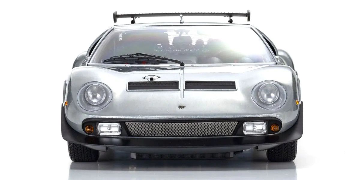 Kyosho KS08625PL Original 1/12 Lamborghini Miura SVR (Polished) Diecast Car