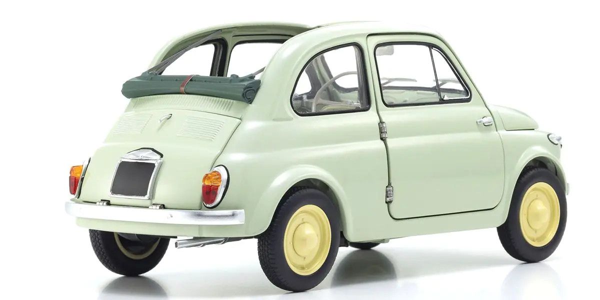 Kyosho KYOSHO ORIGINAL 1/18scale Fiat NUOVA 500 (Green Clear) Diecast