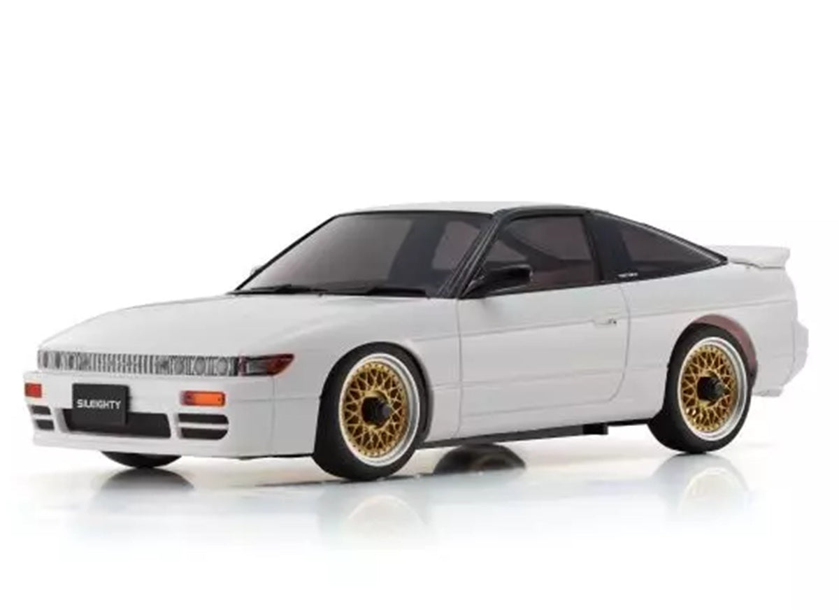 Kyosho MINI-Z AWD Nissan Sileighty White MA-020 Readyset RTR 32660W