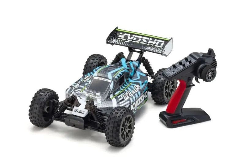 Kyosho 34118T2 Inferno NEO 4.0VE T1 White, w/KT-231P+ 4WD Readyset, Racing Buggy