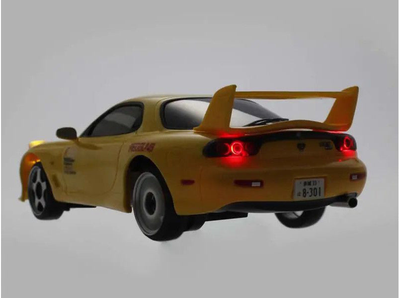Kyosho 66603A First Mini-Z Initial D MAZDA RX-7 FD3S - Yellow.
